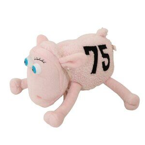 Serta Counting Sheep 75th Anniversary Pink Breast Cancer Awareness Plush Curto